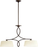 new Quroum Willingham two light island hanging fixture 6512-2-86