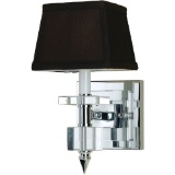 AF light 6762-1w shaded wall sconce