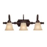 Capital Lighting 3-light vanity #1523CB-287