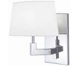 Norwell #8240-PN-WS Grace swing arm sconce