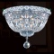 Chrome Lighting Fixture with Crystal 12