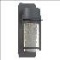 The Great Outdoors wall sconce halogen bulb included black base with clear seeded glass 7225166 orig