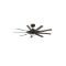 Fanimation Odyn Custom ceiling fan motor assembly MAD8152 matte greige with remote control
