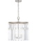 Capital Lighting 425381AS Drake 8 Light 28 inch Antique Silver Chandelier Ceiling Light