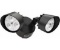 Lithonia Lighting 2-head LED Flood Light #OFLR 6LC 120 P BZ, Dusk to Dawn Bronze (202W26)