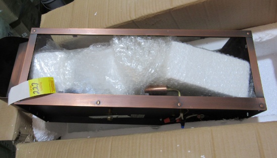 Primo International copper wall mount lantern fixture LF24F factory packaging