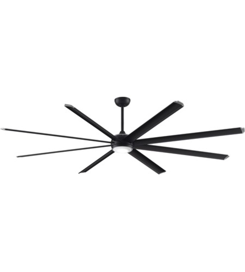 Fanimation 96" Stellar 96 Black Finish #MAD7998BLW, remote control (blades not include)