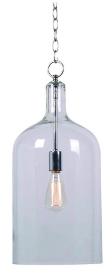 Kenroy Home Bronze Marco 1 Light Mini Pendant 91835CLR