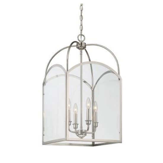 Savoy House Lighting Fixture #3-3056-4-109 Finish: Polished Nickel, shippable box
