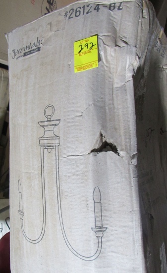 Jeremiah Lighting Spencer 4-Light Chandelier #26124-BZ (10 3/4x10 3/4"x22")