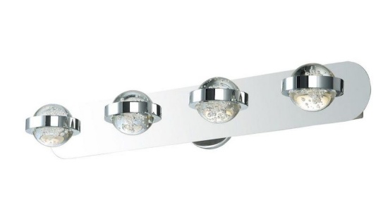 ET2 Lighting - E30614-91PC - Cosmo - 28" 18W 4 LED Bath Vanity, 4-LED bulbs included
