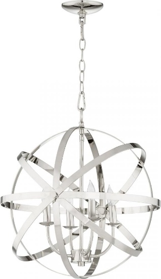 Quorum Celeste 4-light Sphere-PN #6009-4-62 Finish: Polished Nickel