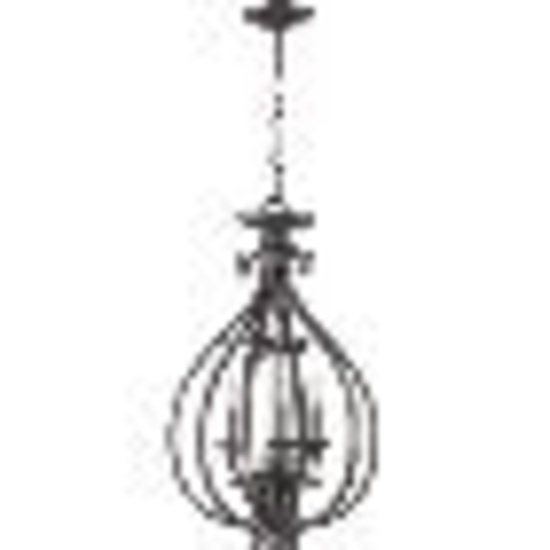 Quorum Randolph 3-light DL/ENT-OB, Finish: Oiled Bronze #6794-3-86