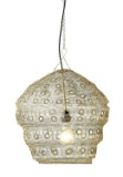 Round Handwoven Metal Chandelier 18