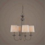 Jeremiah Craftmade 26124-BZ 4 Light Chandelier