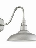Galvanized Exterior Wall Mount Light-Large