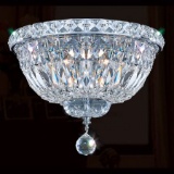 Chrome Lighting Fixture with Crystal 12