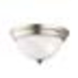 Kichler burnished nickel holds 2 - 60w bulbs flush mount ceiling fixture 8108SN
