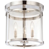 Savoy House hanging fixutre polished nickel holds three 60w bulbs 6-1043-3-109