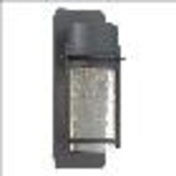 The Great Outdoors wall sconce halogen bulb included black base with clear seeded glass 7225166 orig