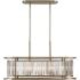 Transglobe 5 light chandelier silver finish 38
