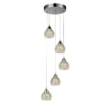 Trans Globe Andora Island Light MDN-1270 Polished Chrome
