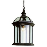 Trans Globe Rust 1-Light Outdoor Pendant Light 4183RT