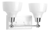 Progress Lighting 2-light vanity #P300040-015, Finish: Polished Chrome