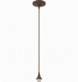 Jeremiah Pendant Light #CPM-JBZ, Bronze Finish with #N55ORC, shippable box