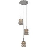 Transglobe 3-light Pendant #PND-1052, Finish: Chrome