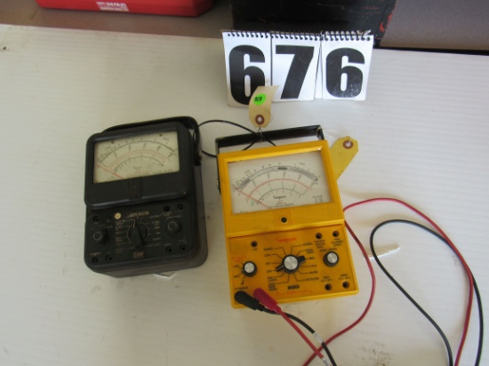 Simpson OHM Meters