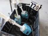 110 v centrifugical Pumps Model #3E-34N adapted to 1 1/4