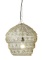 Round Handwoven Metal Chandelier 18