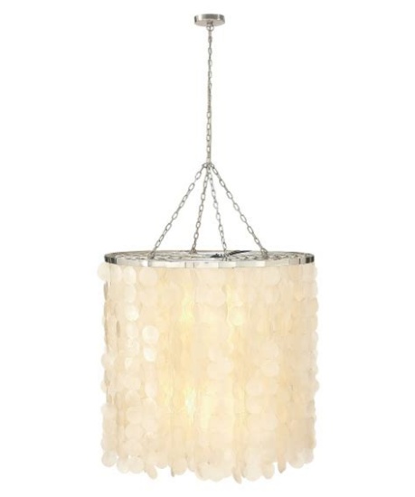 UMA Enterprises 24" diameter Shell Chandelier #52230