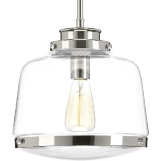 Progress Lighting Pendant Light 11" Diameter #P500061-104