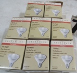 Craftmade 75W Halogen Par Reflector medium base bulbs good packaging