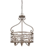 Jeremiah Worthington 3 light foyer chandelier 35833-AO