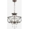 Quorum #2716-16-86 Cilia 3-light dual mount light fixture, oiled bronze