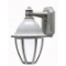 Wave Lighting #S21VF-GY Graystone Wall Lantern with Frosted Lens, 13 3/4