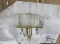 Quorum Champlain 4-light Chandelier #6081-4-60  Aged Silver Leaf