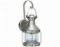 Exteriors Outdoor Lighting by Craftmade Large Wall Mount Light #Z114-28 Brushed Nickel Finish