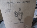 Revolution Lighting, 1-light Venetian Bronze Outdoor Wall Light #OL5516 BRSD
