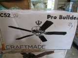 Craftmade ProBuilder fan C52 OB