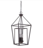 Craftmade Lighting 4-light, Hudson Foyer, oiled bronze #45834-OB