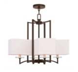 Livex Lighting chandelier #50705-67 OB