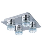 ET2 Contemporary Lighting #E22772-91PC 4-LED 6W bulbs included