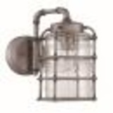 Exteriors Outdoor Lighting by Craftmade #Z2124-16 Hadley large wall mount lantern-Aged Galvinize 13