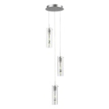 Transglobe 3-light pendant #MDN-1182 Finish: Chrome, bulbs included