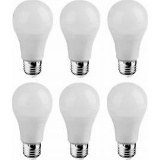 box of 6 Elitco Lighting by Elegant A19LED bulbs  40w med base