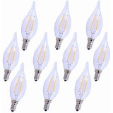 boxes of 10 Elegant  2,.5 w LED clear candelabra bases bulbs e12LED114